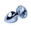 Precious Metals Silver Butt Plug-Large