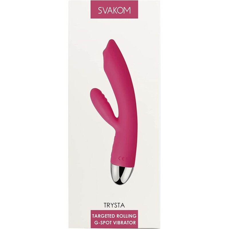 100585x4.jpg Svakom Trysta Targeted Rolling G Spot Vibrator