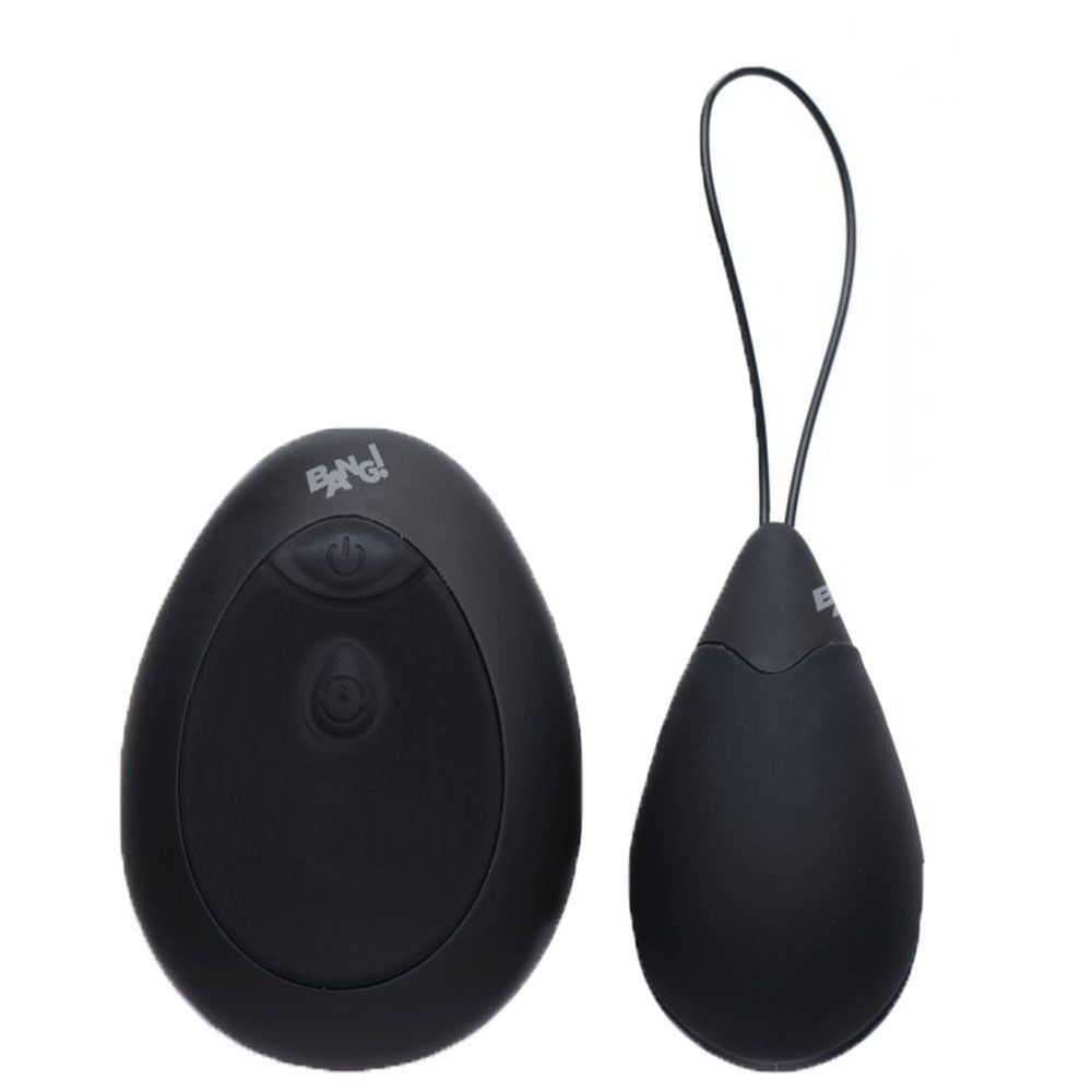 XR Brands XR 10X Silicone Vibrating Egg Black XXX Essentials xr 10x silicone vibrating egg black XR 10X Silicone Vibrating Egg Black