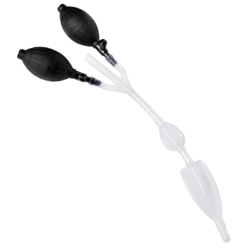 CS-AD666x1.jpg Clean Stream Silicone Inflatable Double Bulb Enema System