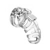 MCG002TRAx1.jpg Man Cage 02 Male 3.5 Inch Clear Chastity Cage