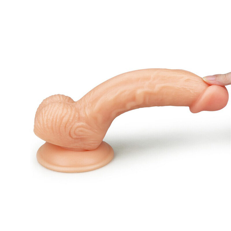 R4399x3.jpg Lovetoy 8 Inch The Ultra Soft Dude Dildo
