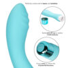 SE-0736-35-3x3.jpg Eden Ripple Silicone GSpot Vibrator Waterproof 6 inch